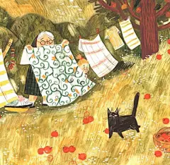 #云朵分享# ema_malyauka 是一位来自荷兰的插画家，用画笔记录了许多温馨的画面。

她的绘画作品采用多种材料，笔触放松，颜色丰富，还加入了拼贴的方式让画面更加有层次，每个细节都耐得住仔细品味，塑造的插画人物大多是嘴角微微上扬，搭配着温暖的颜色充满治愈的感觉。

好的插画作品不仅仅是有技法 ​​​​...展开全文c