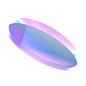 潮流酸性3D立体透明水晶玻璃质感几何图形图案PNG25