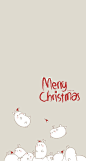 iPhone壁纸 圣诞节 土豆兔