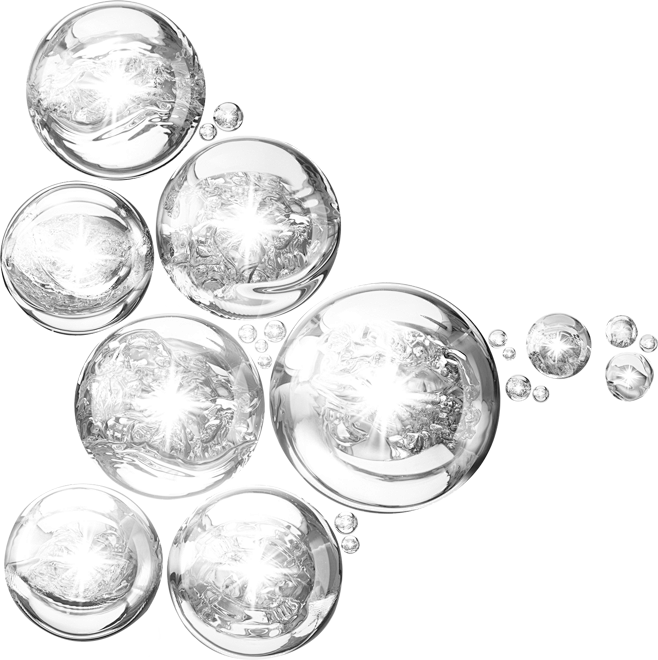 水分子水滴 气泡 科学器皿  原液 药妆...