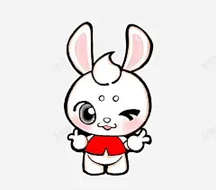 卡通开心兔子 设计图片 免费下载 页面网页 平面电商 创意素材