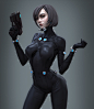 Gantz- Anzu -Fan Art, Daniel Simon : Hello guys, I wanted to share my fun fan art project - made base on concept by Lius Lasahido