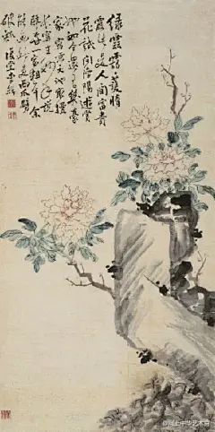 李鱓（1686-1762）江苏兴化人。为扬州八怪之一。