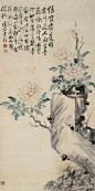 李鱓（1686-1762）江苏兴化人。为扬州八怪之一。