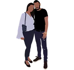 时尚经典插画人物 (102)