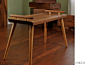 美国人Geoffrey Keating作为家族第五代木工就一直坚持设计一种朴实的家具，将天然材料的美或缺憾都展现出来。
