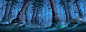 forest bg i did for the initial garrison teaser anim 