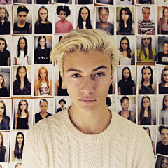 MrCHeNGn采集到Lucky Blue Smith