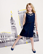 J.Crew Girls' necklace shift dress.