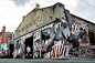 Transformer Fitzroy : Signage and mural for restaurant in Melbourne, Australia