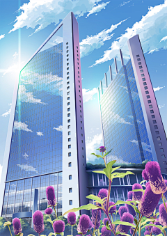 我只是无聊画画采集到二次元场景