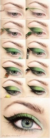 colored cat eye