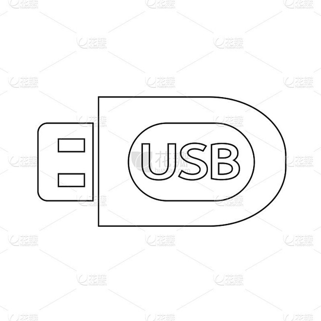 usb图标