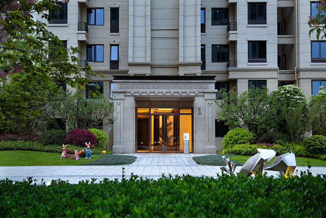 中海南京棠城公馆 住宅及社区 新中式 入...