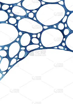 抽象表面为海水水彩手绘画框。
