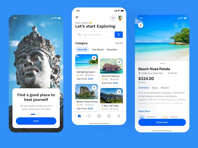 Travel App Design by...