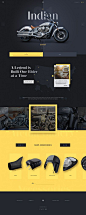 Vintage Rides – Ui design concept layout and visual style.: