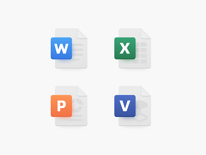 Office file icons sh...