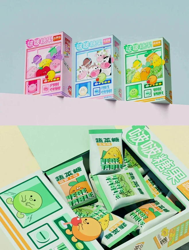 藏在棒棒糖里的多巴胺| 包装设计 - 小...