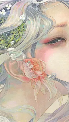 水彩美女人像插画(8)_LoveRose.net|性感美女_美女_高清美女_大图下载