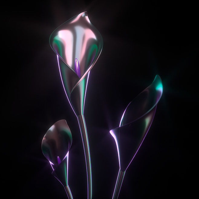 Lily the Flower / 3D...