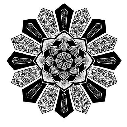 36款繁花主题的纹身手稿图片866纹身图库