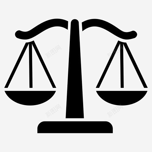 法律秤天平公正秤图标 设计图片 免费下载 页面网页 平面电商 创意素材