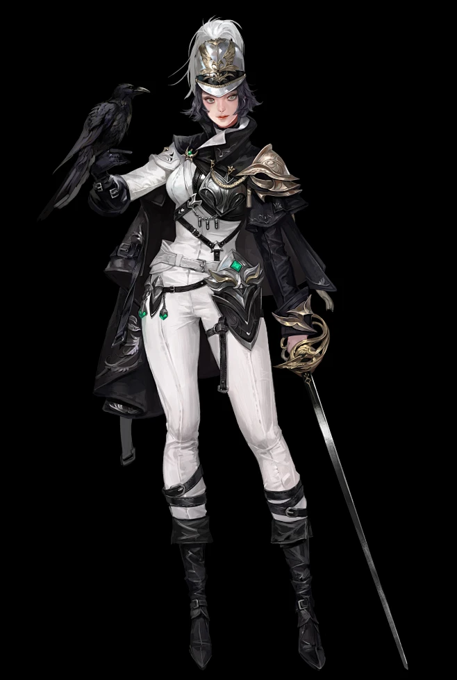 Raven, sunong :) : Raven by sunong :) on ArtStation.图片_角色图片素材-花瓣网