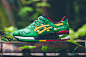 ASICS Gel-Lyte III "Carnival Pack - Green/Yellow" : ASICS has released the third entry in its "Carnival Pack." The Green/Yellow rendition of the ASICS Gel-Lyte III silhouette follows a similar color scheme as its "Rasta" GEL 