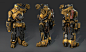 Nomad (Evolve), Jason Hasenauer : Nomad game asset. I made the Nomad's high poly, low poly, and textures. 
