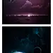 炫酷宇宙星空星球太空浩瀚科技感房地产宣传海报背景PSD设计素材-淘宝网