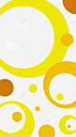 黄色圆圈背景 免费下载 页面网页 平面电商 创意素材