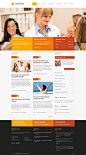 MediCenter – Orange | Responsive Medical Health WordPress Theme #UI# #界面# #Web#
