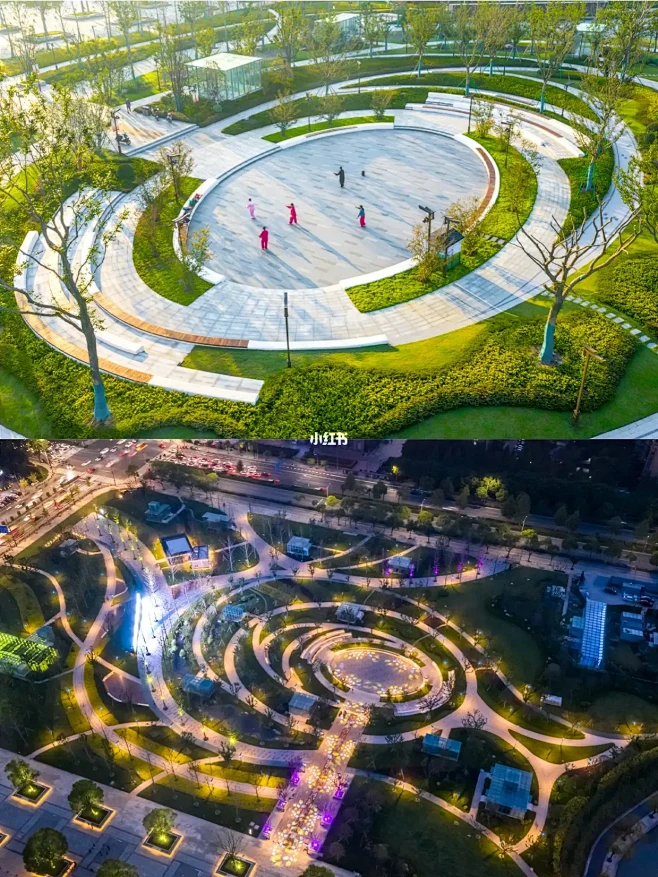【一图一景】献礼百年：南湖区市民广场