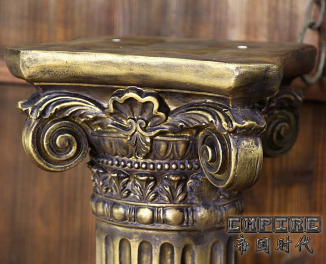 B7802仿古树脂罗马柱/仿古欧式工艺摆...