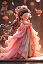古风小女孩   迪士尼风格