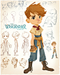 Wingfeather Saga - Principle Cast : As Production Designer for the Wingfeather Saga pilot, I've also designed the principle cast of ragamuffin little lovies and I, excited to be allowed to share a little look behind the scenes of each- with sketches and p