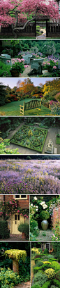 【英式乡村花园】在英国花园摄影行业中也是比较出名的一位，他的摄影以为主，古典而端庄，有一本英式花园杂志，里面的摄影风格大抵都是类似John