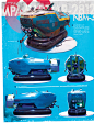 MUD_Hovercrafts, thierry doizon : In such a muddy environment most cars were upgraded with extreme overland capabilities, hovercrafts seems to be the most efficient and popular solutions. Visual development and mixed medias (2D/3D)...