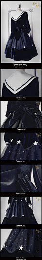 #lolita# #sing for you# 大家晚上好~这里是AloisWang Lolita Fashion Studio~
感谢大家一直以来的等待和关注~！「Sing For You」· 鲸 Afterlife OP人台图更新啦~
人台展示用为黑色L码OP，裙长96cm，刚刚改过膝盖 超级优雅的长度~

领子和袖口的面料为珍珠象牙色厚缎，不是白卡纸的那种纯白哦，
因为是...展开全文c