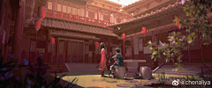 神崎·木霖采集到场景元素~古风