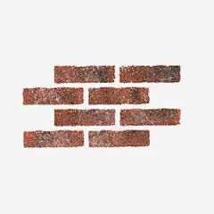 卡通砖高清素材 卡通砖 墙砖 手绘砖 红砖 免抠png 设计图片 免费下载