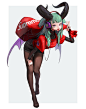 @图维画社  | 插画师【Rinotuna（리노참）】拟人绘画作品集