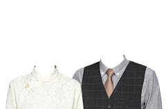 不巧还好采集到登记照衣服