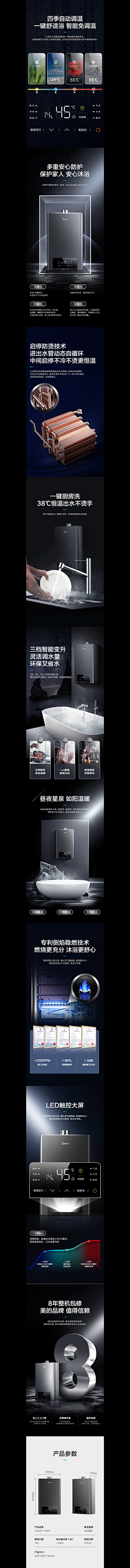 南山南Ain采集到家电详情页