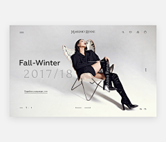 清风落叶采集到Behance Web网页设计