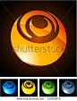 Abstract 3d Vector Icon Such Logos. - 62909875 : Shutterstock