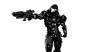 战士 战斗 机械  人物 素材 PNG 免抠图