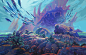 Alien Coral , Anthony Brault : Landscape inspired by sea plants.