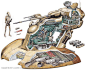 Star Wars AAT Cutaway: 